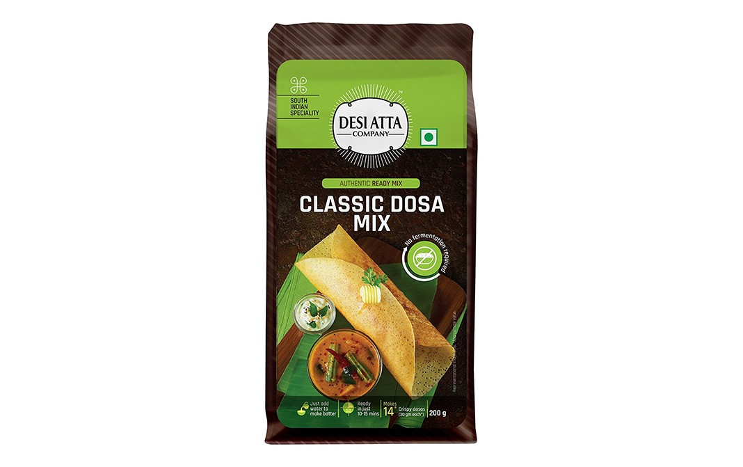 Desi Atta Classic Dosa Mix    Pack  200 grams